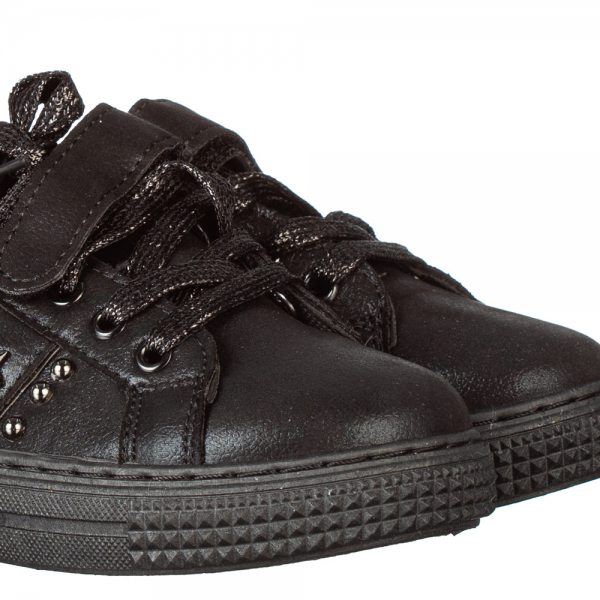 Παιδικά αθλητικά παπούτσια    Senida μαύρα, 3 - Kalapod.gr